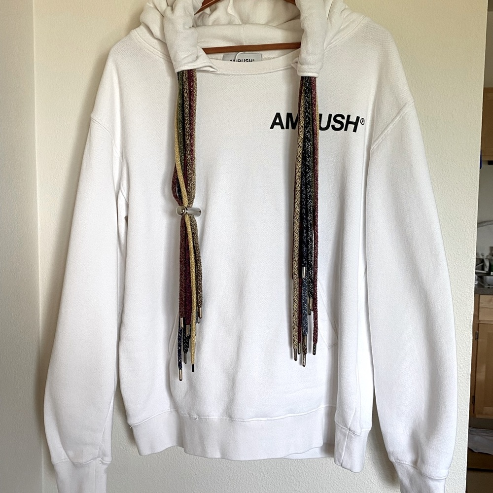 White authentic Ambush hoodie